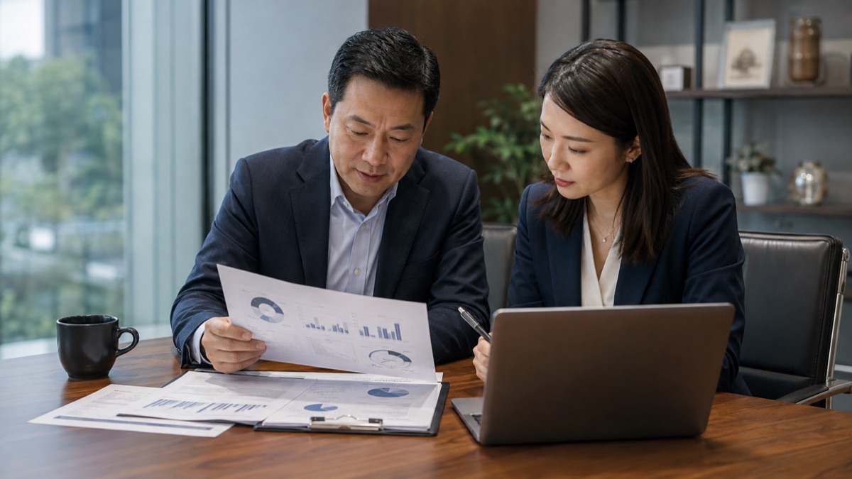 AI 工作场景示意:老板与高管一对一培养